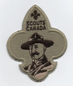 Scouts Canada Jacket Patch, 3" x 3.75", Cut-Edged, Mint! - Picture 1 of 1