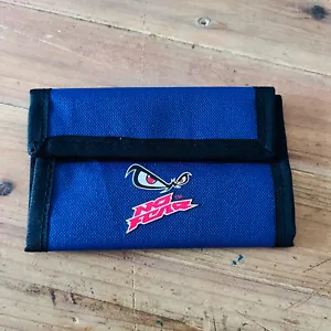 No Fear Logo Retro Vintage Folding Wallet Navy Photo Notes Cards Purse 90s Y2K - Foto 1 di 16