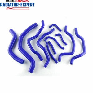 Mangueras de radiador de silicona 11 piezas para Mitsubishi Lancer EVO 7 8 9 CT9A Turbo 4G63 - Imagen 1 de 5