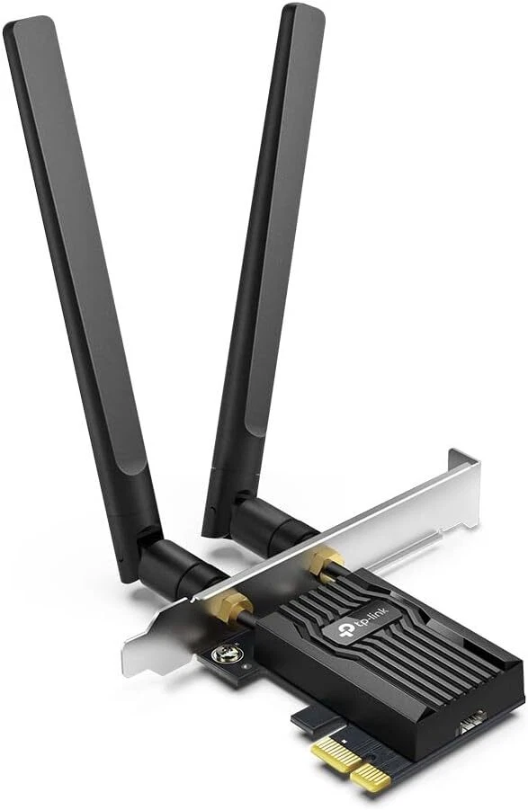 TP-Link Archer TX55E AX3000 Wi-Fi 6 Bluetooth 5.2 PCIe-Adapter 2,4 GHz - Bild 1 von 4
