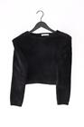 Pull&Bear Langarmpullover Regular Pullover für Damen Gr. 36, S schwarz aus Nylon