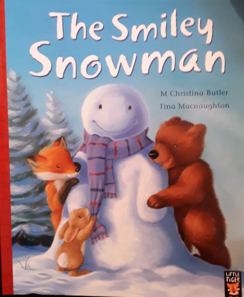 Christmas Gift 18 THE SMILEY SNOWMAN Christina Butler New Book - Image 1 of 1