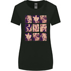 Marilyn Collage Celebrity Fashion Womens Wider Cut T-Shirt