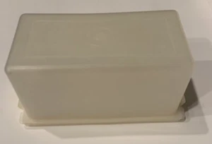 Vintage Tupperware Single Stick  Butter Dish with Lid 638-1 & 639-3 - Picture 1 of 8