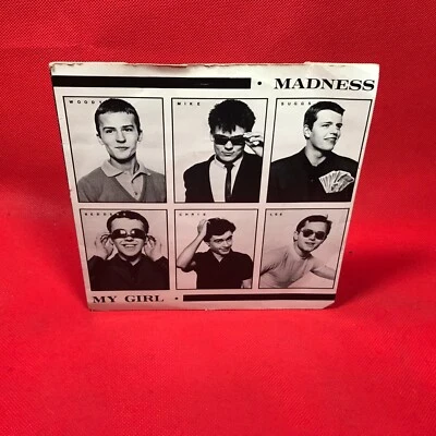MADNESS My Girl 1979 UK 7" vinyl single  Stiff record 45 Stepping Into Line - Image 1 of 4