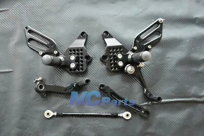 CNC Adjustable Rearset Foot pegs Rear set For Ducati 749 999 748 916 996 998 S R - Image 1 of 4