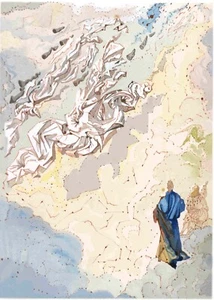 Salvador Dali - Paradise 20 "The Constellation of blessed spirits" Divine Comedy - Picture 1 of 6