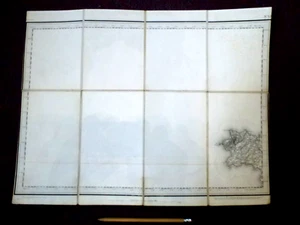 Antique Old Tithe survey map 1839 Holyhead Island Anglesey Welsh North Wales - Picture 1 of 11