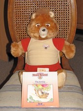 Vintage Original 1984 Teddy Ruxpin World Of Wonder Talking Bear Super Clean