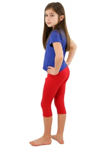 Capri Leggings - Girls, Cotton - Picture 1 of 29