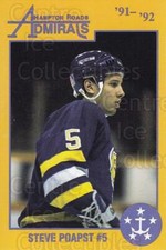 1991-92 Hampton Roads Admirals #15 Steve Poapst