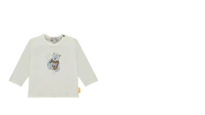 Camisa Steiff Polar Friends Manga Larga Eisbär, Blanca Talla 62 Foto 1 de 2