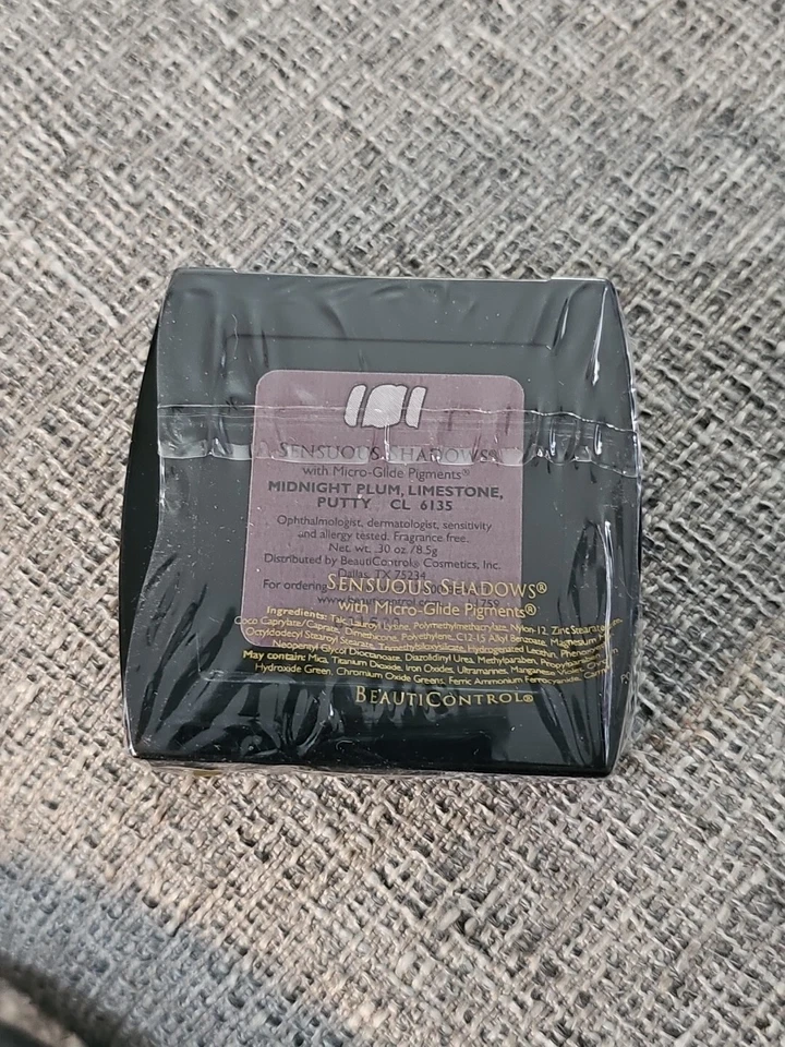 NEW BeautiControl Sensuous Shadows CL 6135 midnight Plum, Limestone & Putty - Image 1 of 1