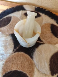 Mörser mit Stößel aus Stein - Bild 1 von 2