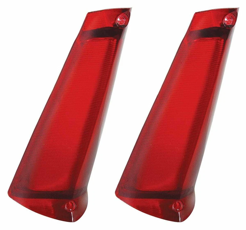 Tail Fin Lamp Lens for 1962 Cadillac Calais & DeVille 2 Pcs - Изображение 1 из 1