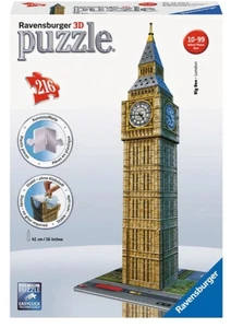 NUEVO Rompecabezas 3D Ravensburger 216 Piezas Big Ben - Imagen 1 de 2