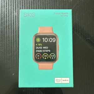 SKG Smartwatch v7 Pro 5ATM Waterproof PINK - Bild 1 von 4
