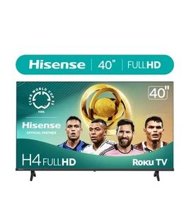 Hisense 40-Inch FHD Roku Smart TV - 1080P, DTS Sound, Gaming Mode, LCD - Picture 1 of 7