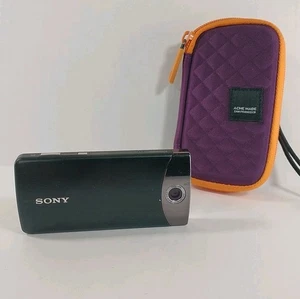 SONY Bloggie Touch MHS-TS20 8GB HD Pocket Camcorder Black + Case Tested - Picture 1 of 19