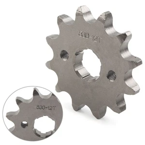 530-12T Chain Front Sprocket Cog 20mm For 125cc-350cc Dirt Pit Bike ATV Go Kart - Picture 1 of 7