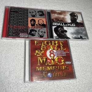 Eightball & MJG 3x CD Lot In Our Lifetime Ten Toes Down Memphis Underworld Rap - Picture 1 of 11