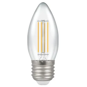 CROMPTON LED  Candle Clear Dim 4.2W 2700K ES - Picture 1 of 1
