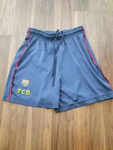 Boys FC Barcelona Shorts Age 10 Used Good Condition - Picture 1 of 4