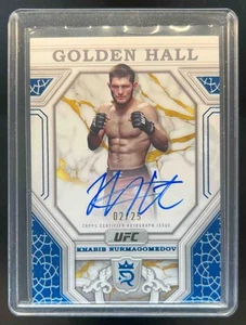 2024 Topps Royalty UFC Khabib Nurmagomedov Golden Hall Auto Blue #2/25 - Picture 1 of 2