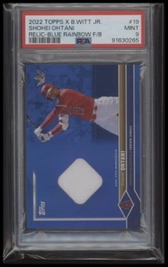 2022 Topps x Bobby Witt Jr. Crown Collection Topps Shohei Ohtani /49 Relic #19 - Picture 1 of 2