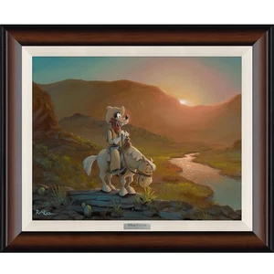 On the Range 22Hx26W Disney Fine Art Silver Series by Rob Kaz - Picture 1 of 1