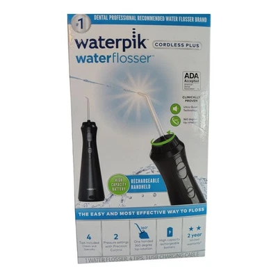 Waterpik Water Flosser Cordless Plus Rechargeable With USB Charger Plus 4 Tips - Image 1 of 4