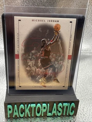 Michael Jordan 1999-00 Upper Deck SP Authentic Card # 10 Chicago Bulls B3 - Image 1 of 2