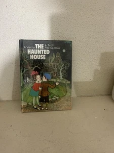 A Visit To The Haunted House Troll Pop-Up Book 1987 VINTAGE - Picture 1 of 6