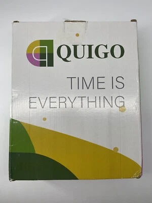 QUIGO Digital Wall Clock Atomic Desk Alarm - Image 1 of 4