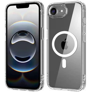For iPhone 16e MagSafe Case Heavy Duty Shockproof Bumper Clear Magnetic Cover - Picture 1 of 11