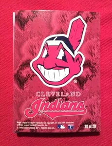 1996 Fleer Cleveland Indians Team Set COMPLETE YOUR SET (#1-#20) PICK A CARD - Picture 1 of 1