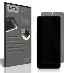 Full Cover Privacy Blickschutzfolie für ZTE Axon 40 SE Folie Anti-Shock - Bild 1 von 7