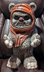 STAR WARS Lucasfilm Ltd 20" EWOK porta caramelle decorazione Halloween display HTF - Foto 1 di 11