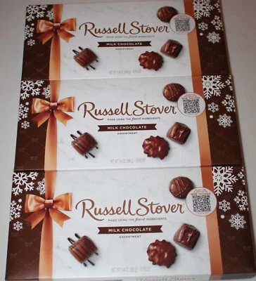 RUSSELL STOVER (3 Box Lot) Milk Chocolate Assortment Box - 48 Pieces  - Image 1 of 3