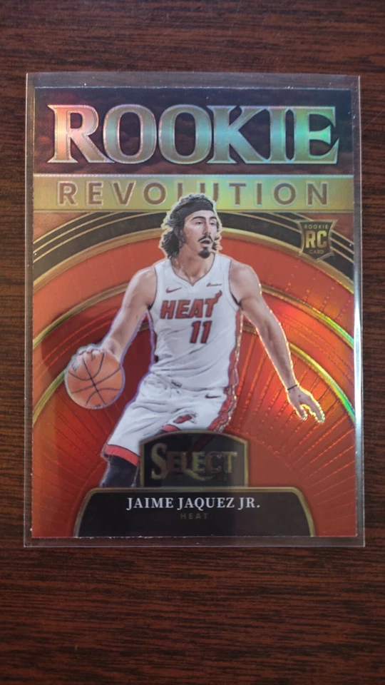 2023-24 Panini Select Jaime Jaquez Jr  Red Rookie Revolution Red SSP #23 RC Heat - Image 1 of 2
