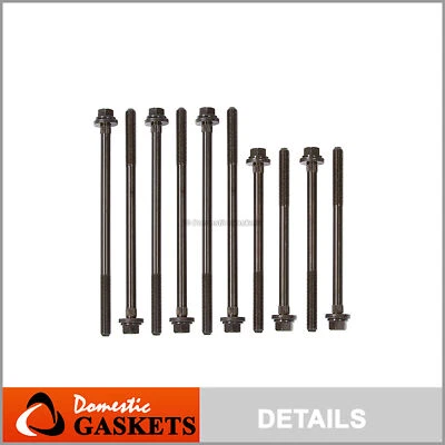 Juego de pernos de culata SOHC 95-05 Dodge Neon Stratus Plymouth Breeze 2,0 L Foto 1 de 4