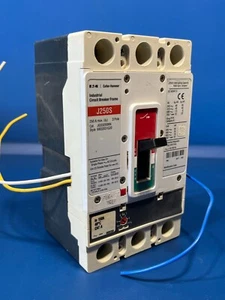 EATON J250S JGS3250NN 150A TRIP 600V 3P INDUSTRIAL CIRCUIT BREAKER - Picture 1 of 3