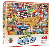 Greetings From Route 66 550 Piece Jigsaw Puzzle (+Poster!)  610mm x 460mm (mpc)