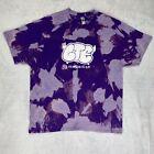 Licensed To Eat LTE Ranger Texas Mens Shirt Size XL Purple Graphic Bleach Dyed