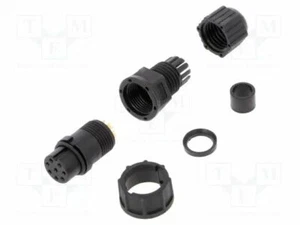 Steckverbinder: rund PIN: 8 Stecker Größe B weich Bajonett LTWBD-08BFFA-LL7001 - Picture 1 of 1