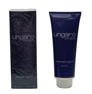 BODY LOTION EMANUEL UNGARO UNGARO MAN 400ML/13.5 OZ New Same As Photo - Picture 1 of 3
