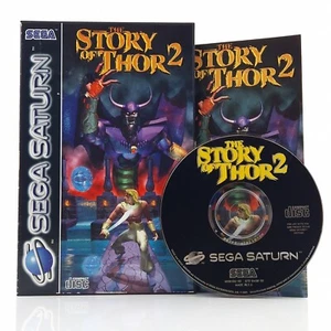 Juego Sega Saturn: The Story of Thor 2 - CD disco instrucciones embalaje original | PAL - Imagen 1 de 7