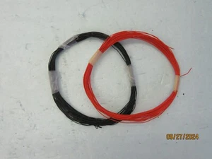 Stranded Decoder Wire Black/Red 30 AWG 30 Feet+ each Highly Flexible Germany - Picture 1 of 1