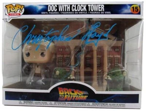 Christopher Lloyd BTF Torre Reloj Autografiado Funko Pop #15 JSA 160068 - Imagen 1 de 5