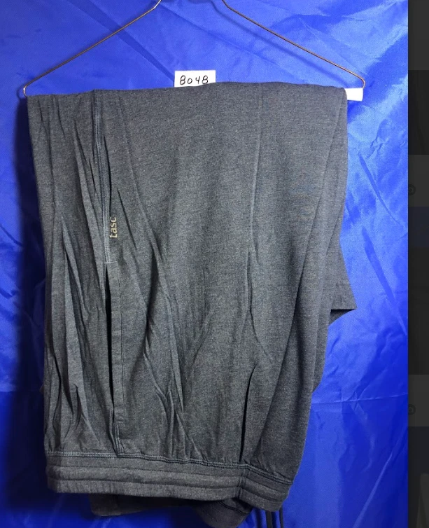 Calça jogger masculina Tasc bambu preta tamanho 5XL - Imagem 1 de 1